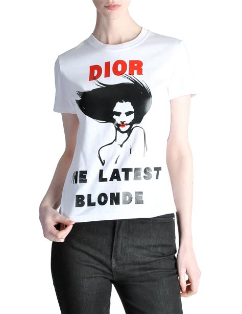 dior t-shirt the latest blond|christian dior religion t shirt.